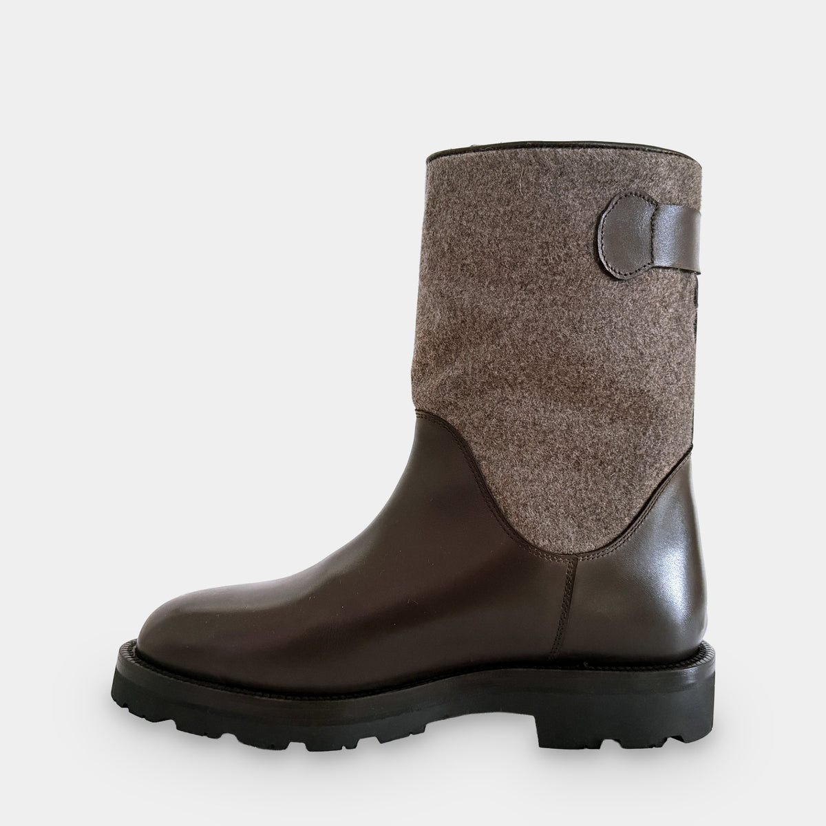 Winterstiefel Xaver dunkelbraun, Innenseite