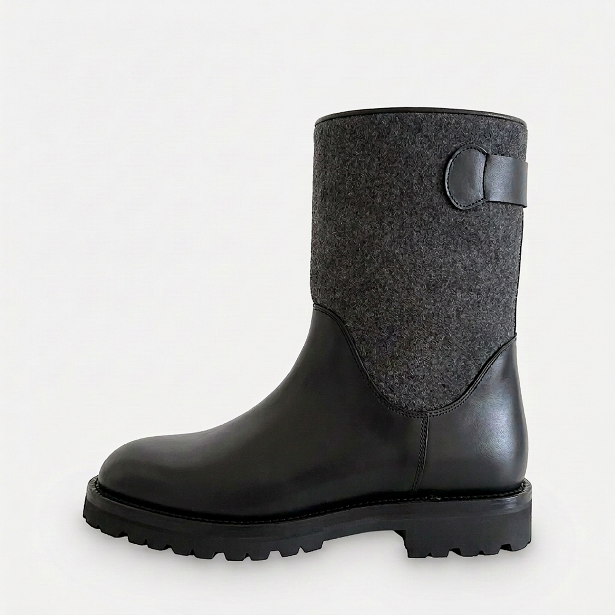 Winterstiefel Xaver schwarz, Innenseite