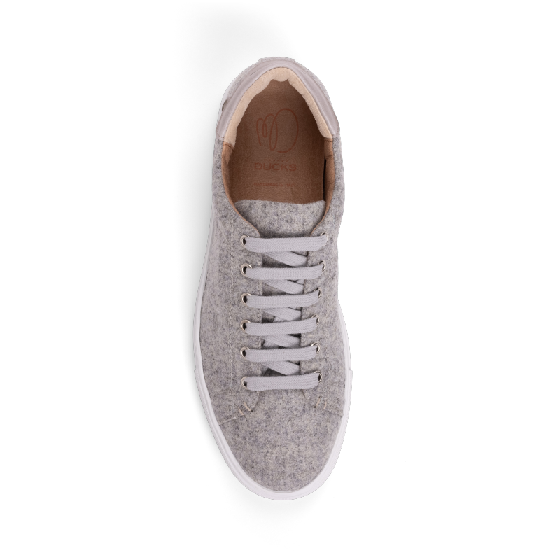 Sneaker MOD.1 wool / grau