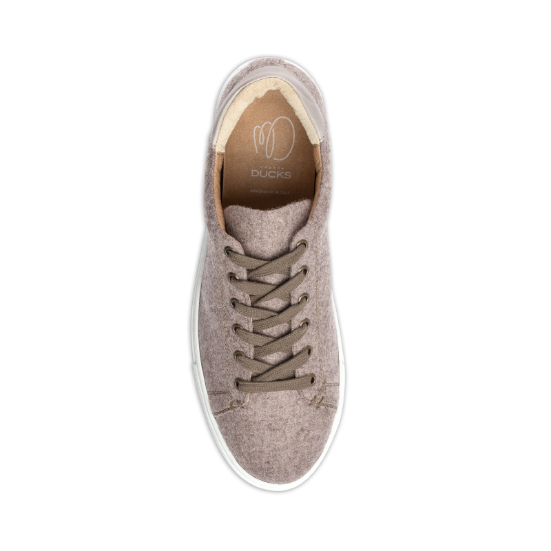 Sneaker MOD.1 wool / taupe