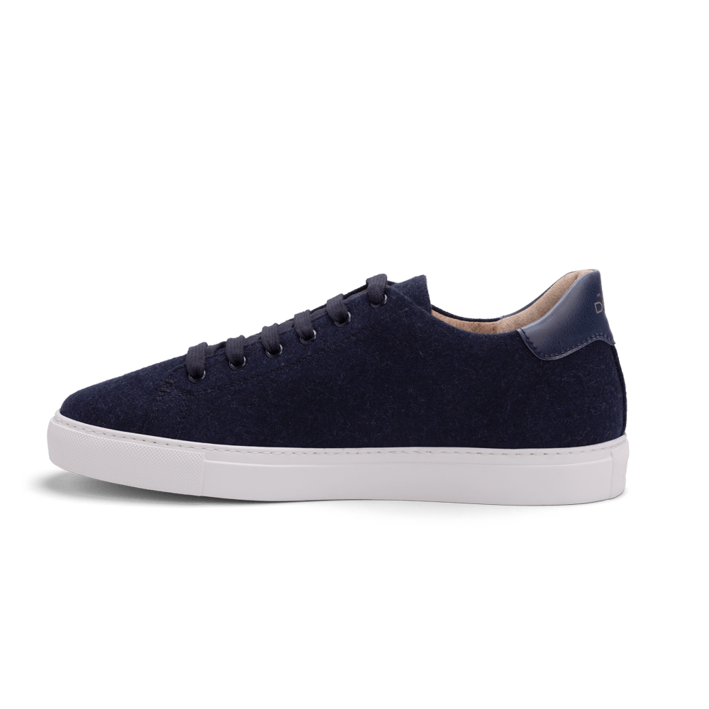 Sneaker MOD.1 wool / navy - MONACO DUCKS