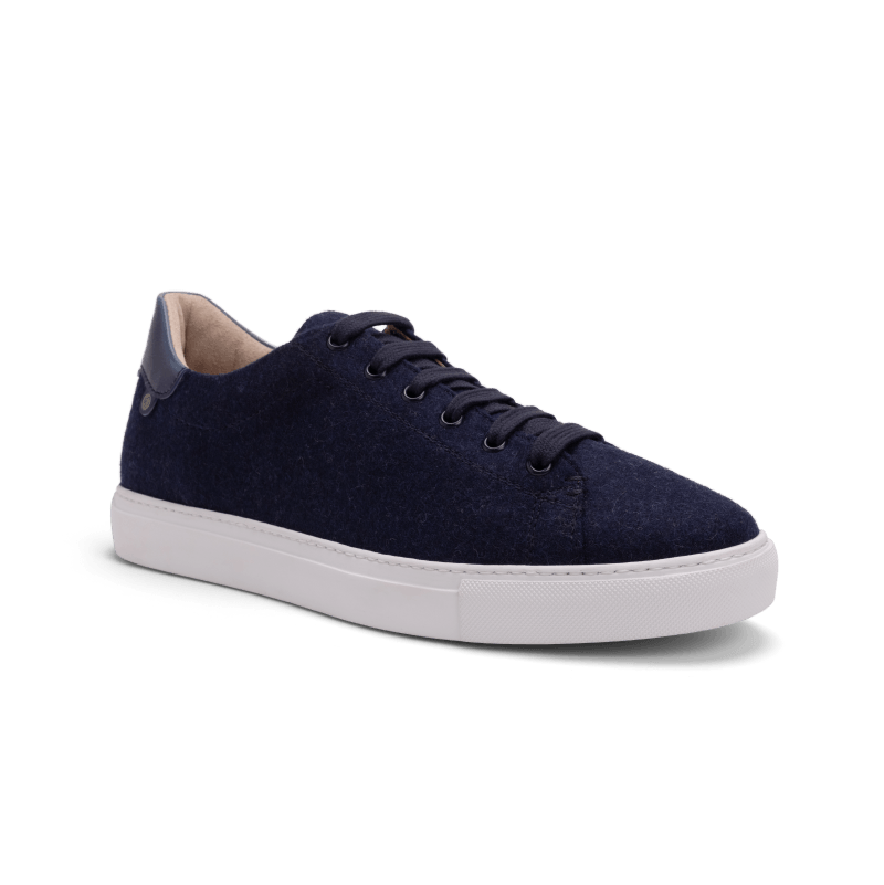 Sneaker MOD.1 wool / navy - MONACO DUCKS