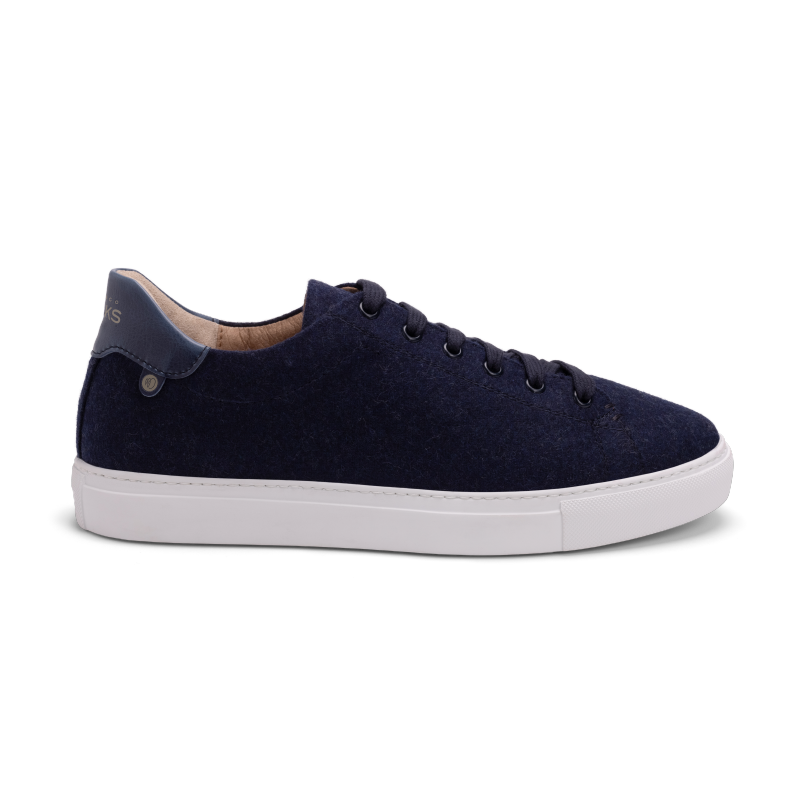 Sneaker MOD.1 wool / navy