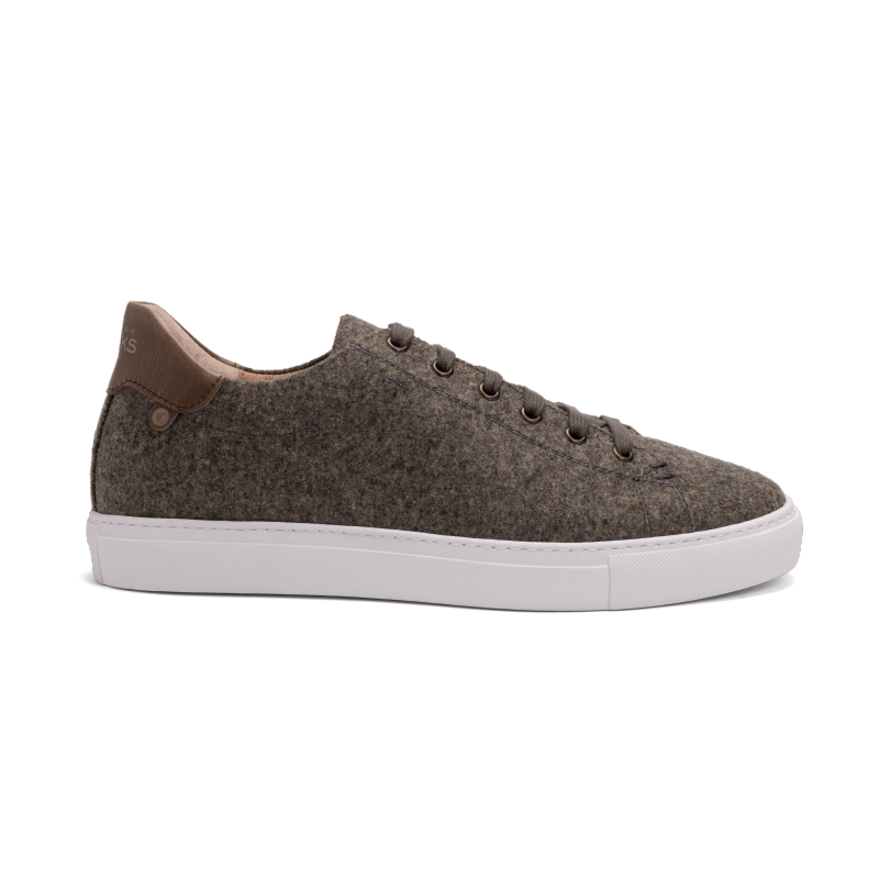 Sneaker MOD.1 wool / khaki