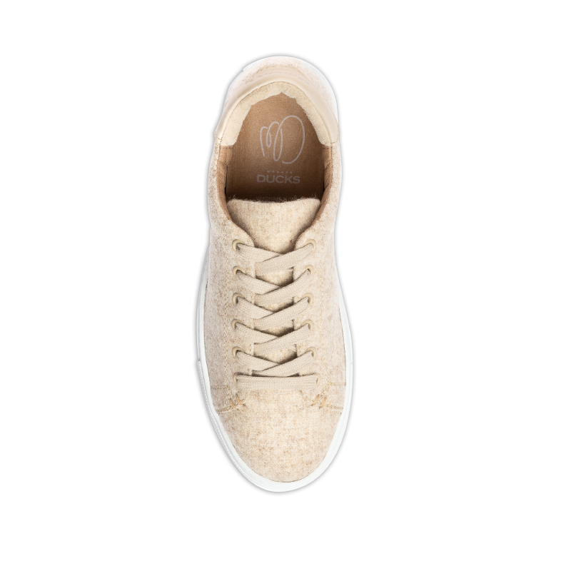 Sneaker MOD.1 wool / sand