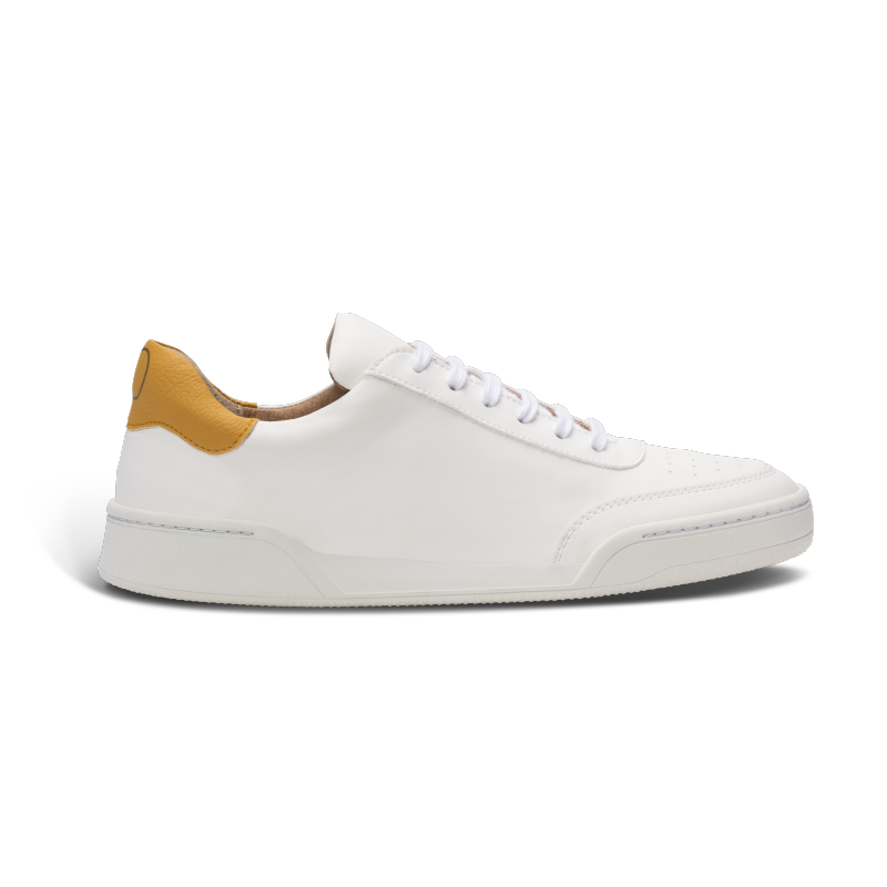 Sneaker MOD.3 vegan / weiß-gelb