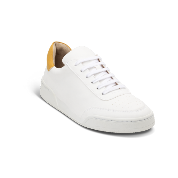 Sneaker MOD.3 vegan / weiß-gelb