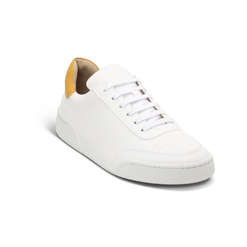 Sneaker MOD.3 vegan / weiß-gelb