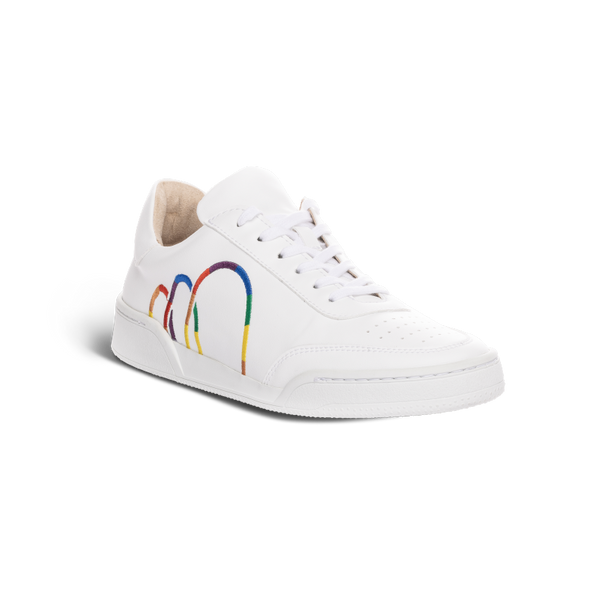 Sneaker MOD.3 vegan rainbow-white