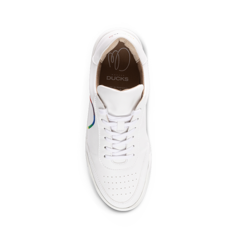 Sneaker MOD.3 vegan rainbow-white