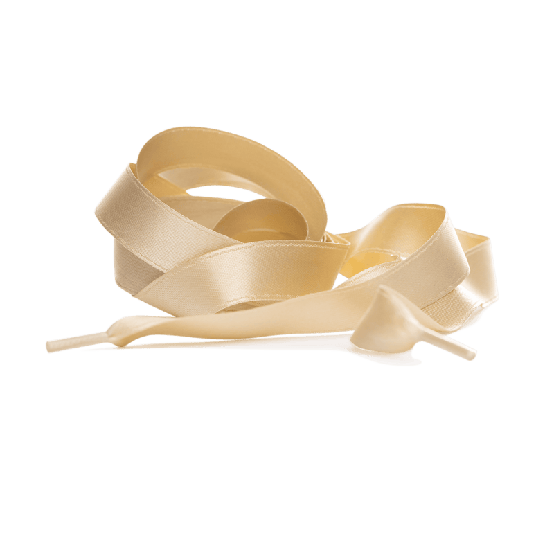 Satin Schnürsenkel Beige - MONACO DUCKS